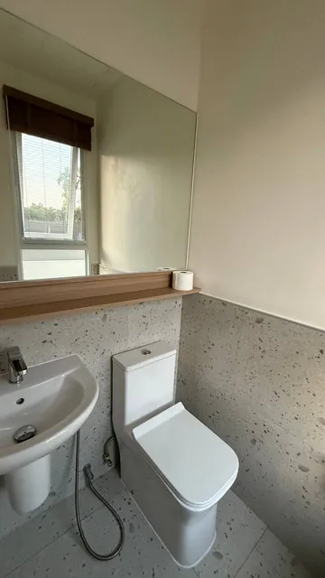 The guest toilet